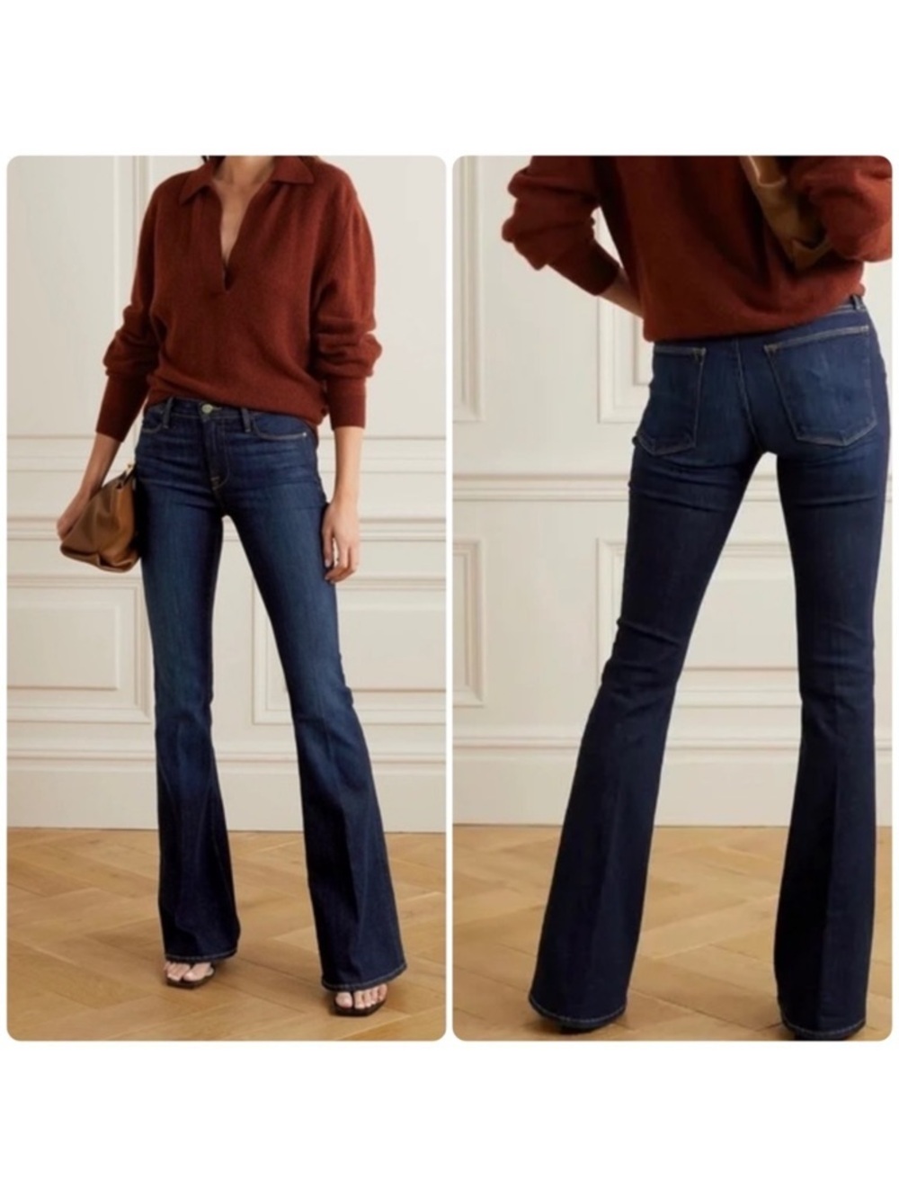 FRAME denim le high flare jeans